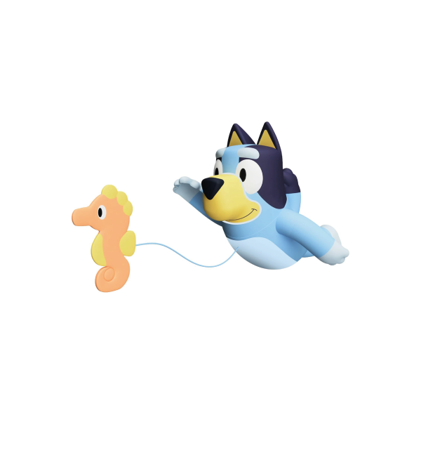 Swimming Bluey