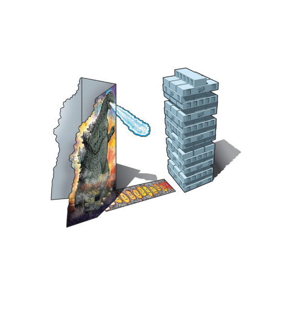 Jenga Godzilla Extreme Edition