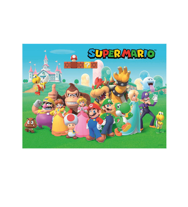 Rompecabezas Super Mario Mushroom Kingdom