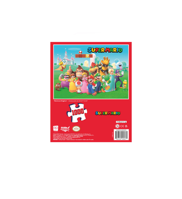 Rompecabezas Super Mario Mushroom Kingdom