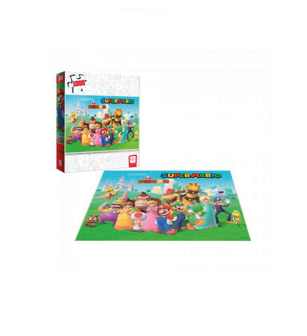 Rompecabezas Super Mario Mushroom Kingdom