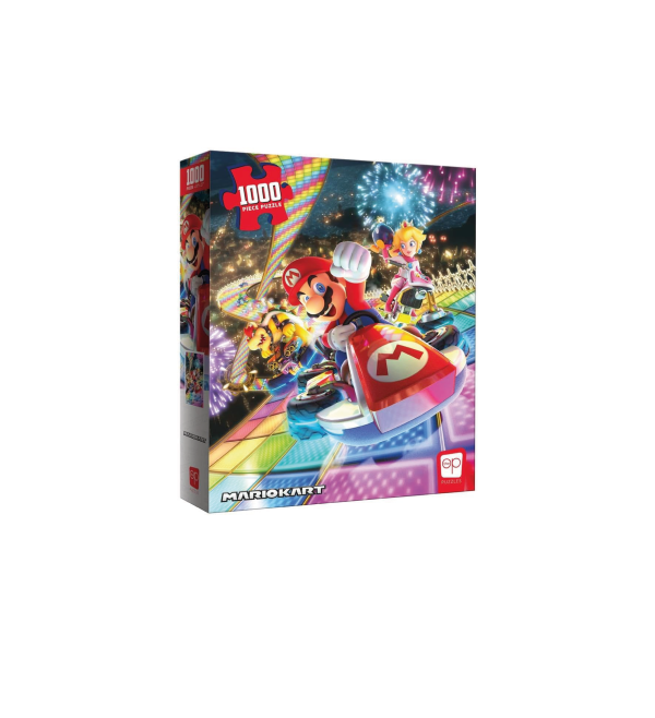 Rompecabezas Mario Kart Rainbow Road