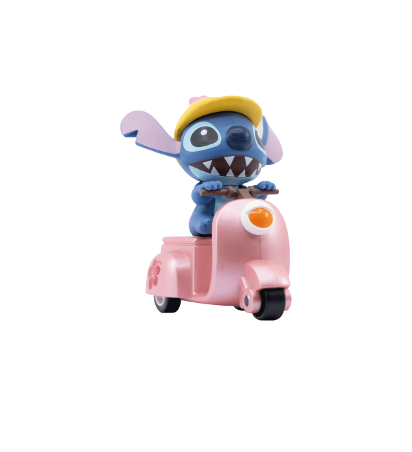 Yume Stitch - Motocicleta Rosa